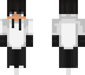 boy w hoodie (white)