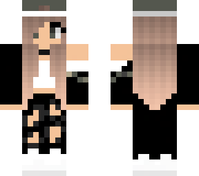 camo girl with clothing effect (no effect on the hat)