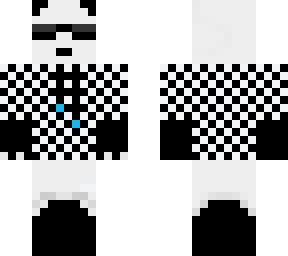 checkered panda