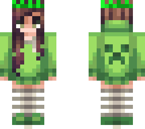 creeper green girl editon