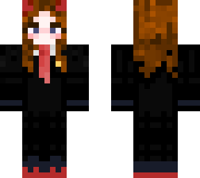 cute devil in red slippers
