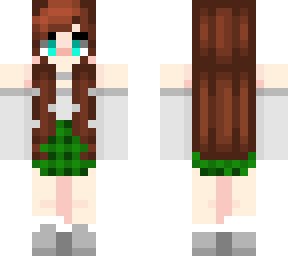 cute girl with space buns
