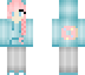 donut girl hoodie