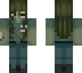 feminine zombie skin