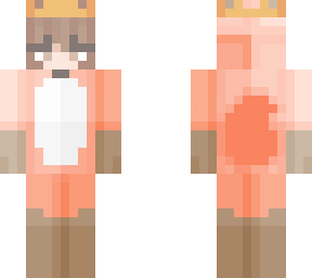 fox girl with orange hoodie :p :dd (uwu)