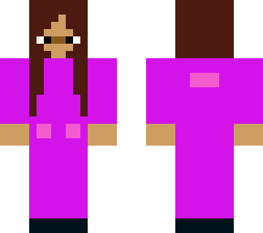 girl ( pink and purple clothing )