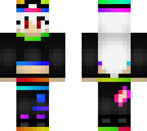 girl rainbow