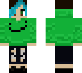 green dream hoodie (blue)