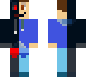 half bad half good blue boy