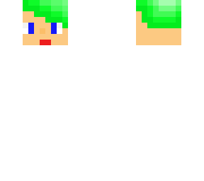 lime head boy head base