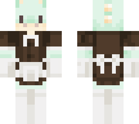 maid version @roxywalvis mint green