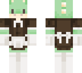 maid version @roxywalvis pastel/green