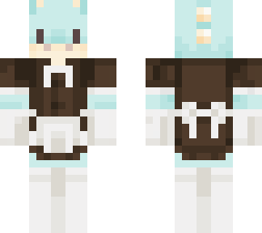 maid version @roxywalvis pastel/light blue