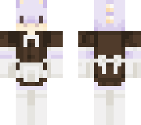 maid version @roxywalvis pastel/light purple