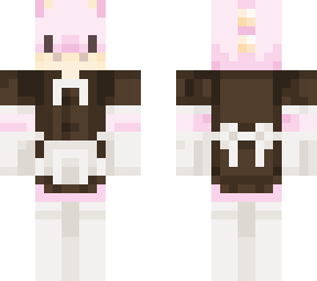 maid version @roxywalvis pastel/pink
