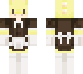maid version @roxywalvis pastel/yellow