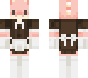 maid version @roxywalvis salmon pink