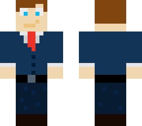 man in suit (blue-ish)