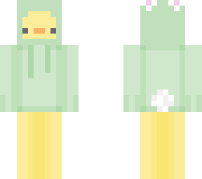 mint green ducky banny