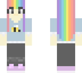 my first skin (bee!)