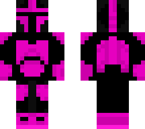 neon pink mandolorian.