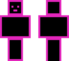 pink neon block