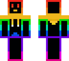 rainbow outline guy