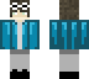 random boy with white glasses