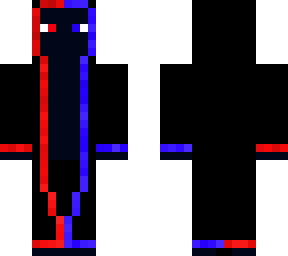 red and blue