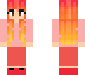 red girl (hair not mine)