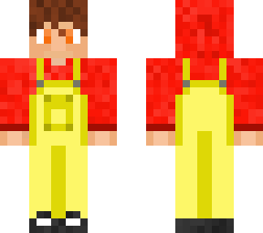 red hoodie with yellow garden outfit