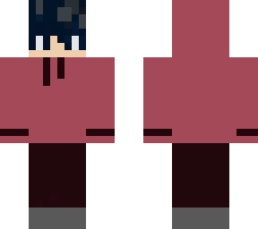 red sweatshirt