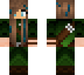 robinhood girl w/ dyed hair