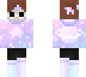 tanithai's skin (galaxy) hood no string, socks, goggles, horns
