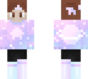 tanithai's skin (galaxy) no hood, socks
