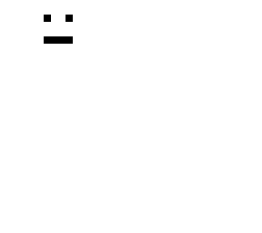 the floating face