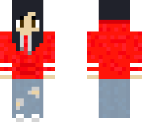 thebornut red hoodie