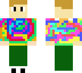 tiedye skin