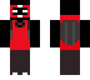 tryhard with helmet and backpack
