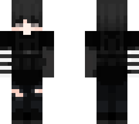 -- emo striped sleeve --