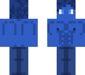 backwards blue guy