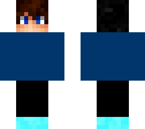 basic blue  pullover