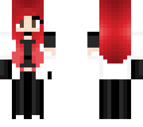 black and white and red all over <3