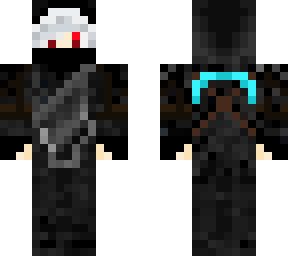 black assassin with pickaxes