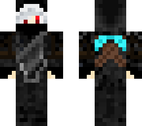 black assassin with pickaxes
