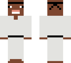 black but hes a karate masteredited