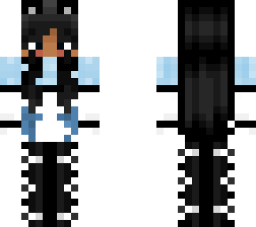 black cat girl