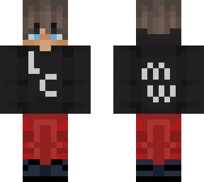 black hoodie