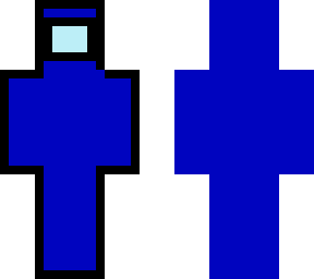 blue among us character