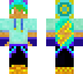 blue and yellow thunder